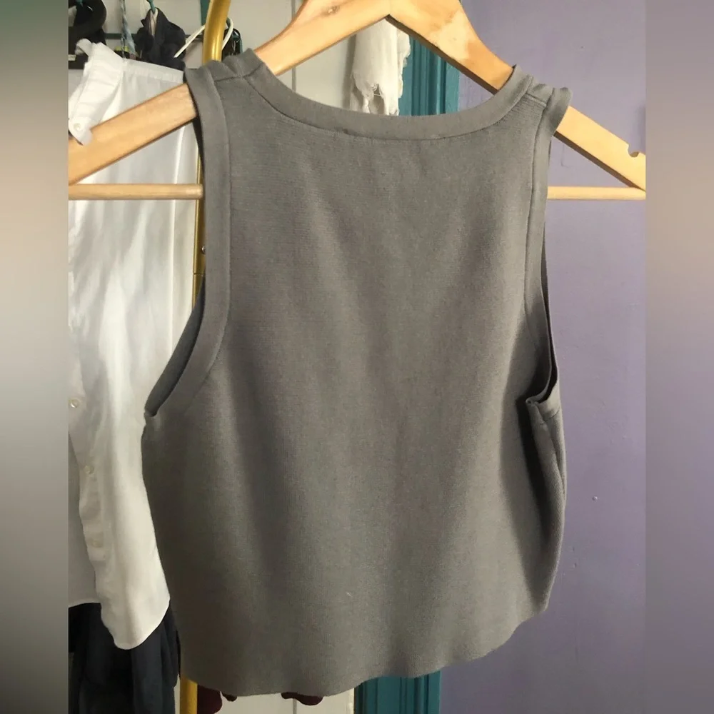 Zara knit tank crop top - Picture 4 of 4
